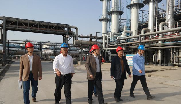 廣饒縣政府一行深入集團公司調(diào)研促進企業(yè)轉(zhuǎn)型升級